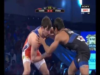 PWL 3 Day 8: Vladimir Khinchegashvili Vs Utkarsh Kale at Pro Wrestling League season 3| Full match