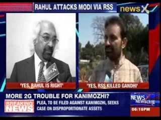 Rahul Gandhi hits BJP via RSS