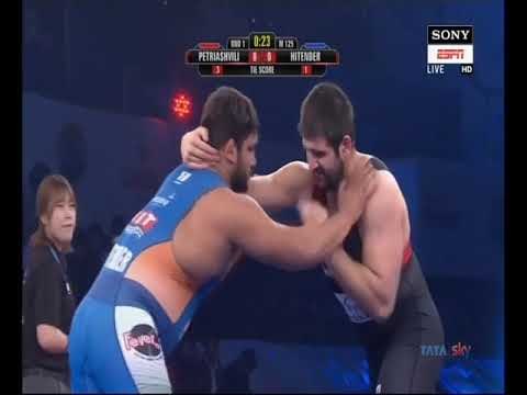 PWL 3 Day 10: Geno Petriashvili VS Hitender Beniwal Pro Wrestling League at season 3 | Highlights