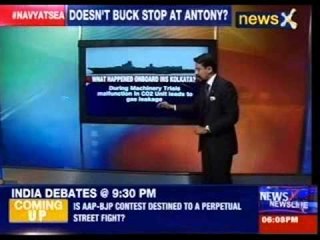 INS Kolkata : 2 officers rushed to hospital, 1 dead