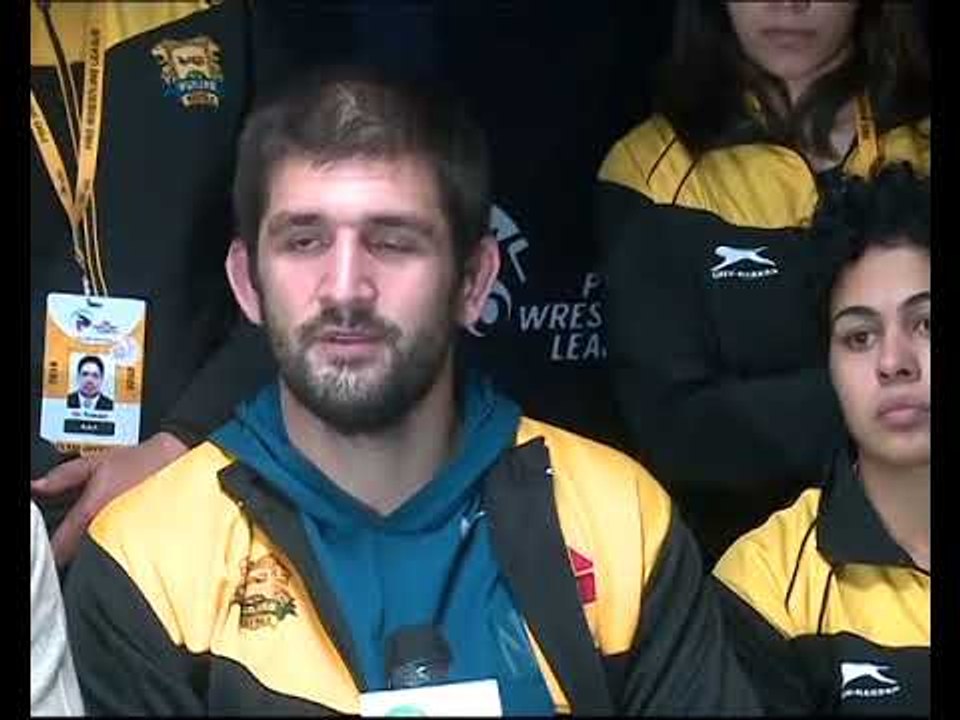 PWL 3 Day 10: Punjab Royal's Wrestlers briefing the media after victory against Delhi Sultans