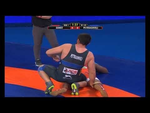 PWL 3 Day 8: Sumit And Geno Petriashvili at Pro Wrestling League 2018 | Highlights