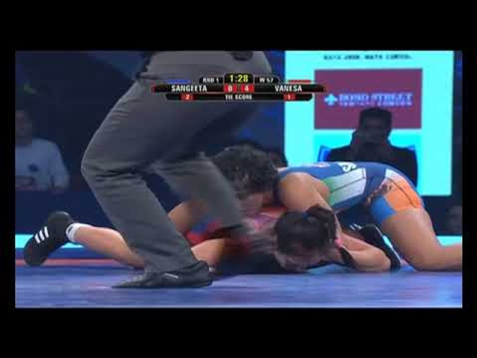 PWL 3 Day 7: Sangeeta Phogat Vs Vanesa Kaladzin...