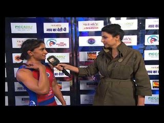 PWL 3 Day 3: Vinesh Phogat speaks over the victory at Pro Wrestling League 2018