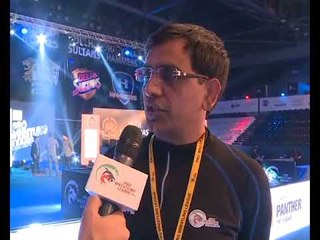 PWL 3 Day 11: Referee Ashok Kumar speaks over the Pro Wrestling League 2018 season 3