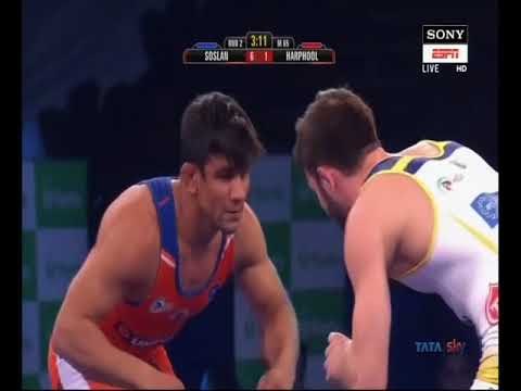 PWL 3 Day 12: Soslan Ramonov Vs Harphool Gulia at Pro Wrestling League season 3 | Full Match