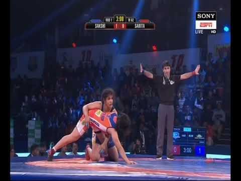 PWL 3 Day 12: Sakshi Malik Vs Sarita Mor at Pro Wrestling League season 3 | Highlights