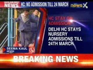 Delhi High Court stays nursery admission