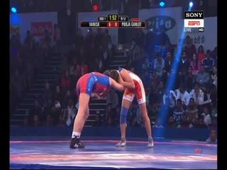 PWL 3 Day 15: Vanesa Kaladzinskaya VS Pooja Gahlot at Pro Wrestling League season 3 |Full Match