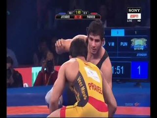 PWL Day 16: Jitender VS Parveen Rana at Pro Wrestling League season 3|Full Match