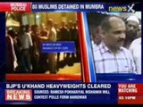 80 Muslims were detained from Mumbra's Rasheed Compound in Mumbai