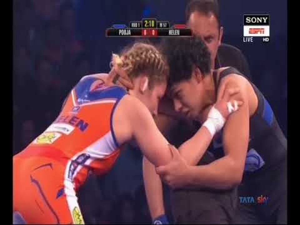 PWL Season 3 Final: Pooja Dhanda VS Helen Maroulis at Pro Wrestling Season 3 | Full Match