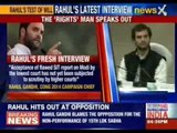 Rahul Gandhi's latest interview