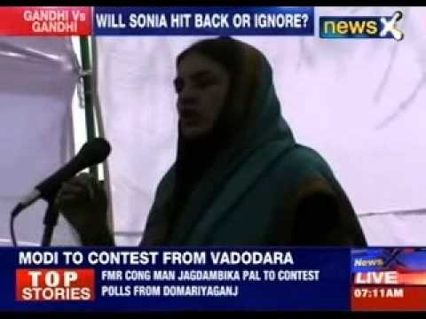 Menaka's stinging jibes at Sonia Gandhi