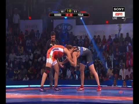 PWL Season 3 Final: Koumba Larroque VS Pooja Sihag at Pro Wrestling Season 3 | Full Match