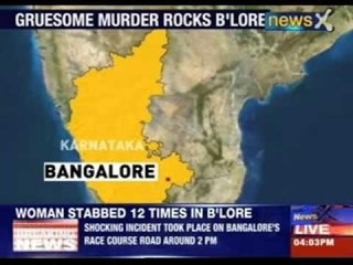 Gruesome murder rocks bangalore, victim stabbed 14 times