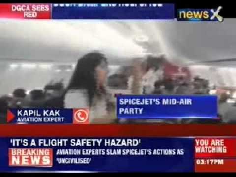 Holi at 35000 feet irks DGCA