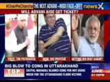 Modi snubbing Advani aide Pathak