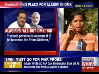 No place for Alagiri in DMK