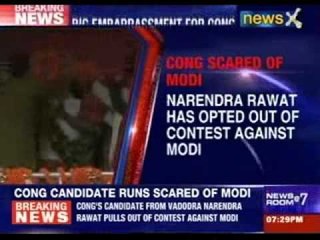 Congress's Vadodara candidate withdraws from seat