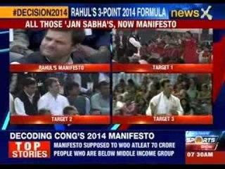 Congress is likely to release its manifesto today