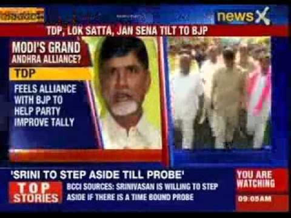 BJP's possible Andhra alliance