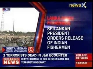 Sri Lankan President orders release of Indian Fisherman
