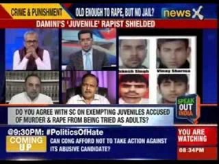 Do you agree with SC exempting juveniles accused of rape from being tried as adult ?