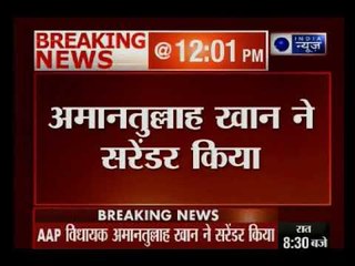 मुख्य सचिव अंशु प्रकाश से मारपीट के आरोपी अमानतुल्लाह खान आए सामने