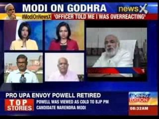 First & Exclusive Interview- Narendra Modi opens up on Godhra tragedy