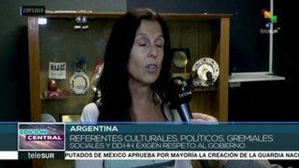 Argentina: envían carta a Macri para rechazar su posición sobre Vzla.