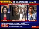 Varun Gandhi praises Rahul Gandhi then backtracks