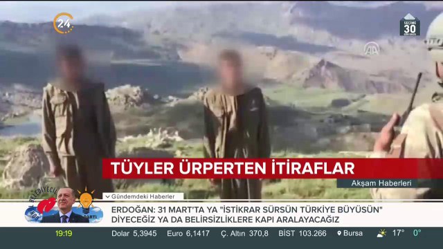 Güvenlik güçlerine teslim olan teröristten tüyler ürperten itiraflar