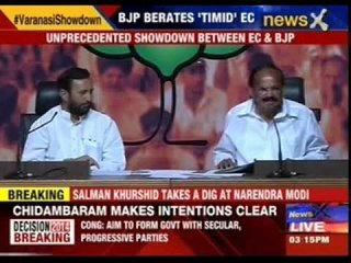 BJP slams Congress at a press conference