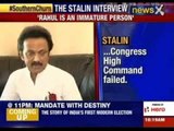 DMK treasurer MK Stalin speaks exclusively to NewsX