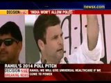 Rahul Gandhi takes on Narendra Modi in Haryana Rally