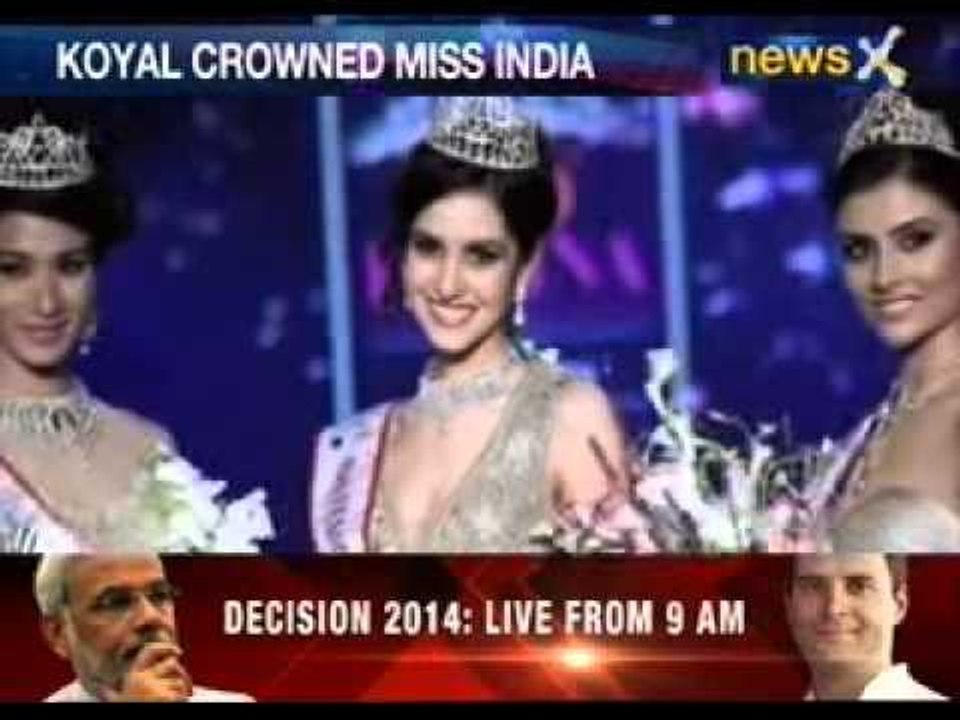 Koyal Rana crowned Miss India