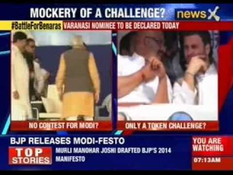 Congress likely to announce its Narendra Modi contender from Varanasi today