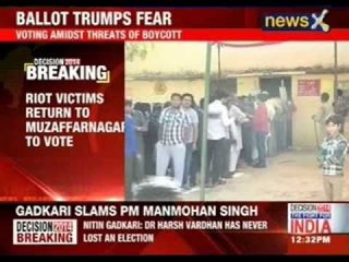 Lok Sabha Polls: Muzaffarnagar riot victim return to vote