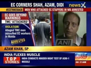 EC gags 'revenge hunters' Amit Shah and Azam Khan