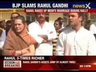 BJP hits back with Nehru-Edwina poster