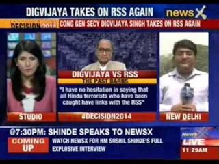 Digvijaya Singh takes on RSS again