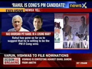 Salman Khurshid: Rahul Gandhi is our PM candidate