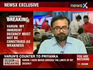 Varun Gandhi counter attacks on Priyanka