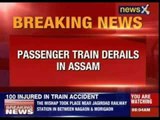 Passenger train derails in Assam