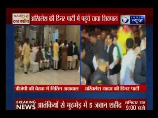 राज्यसभा चुनावों से पहले समाजवादी पार्टी और बीजेपी की मीटिंग और डिनर