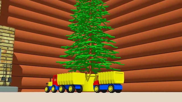 #Hélicoptère, Camion, Tracteur avec remorque - décoration usine | Vidéo pour les bébés et les Enfants | Histoire