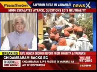 Salman Khurshid questions BJP top leaders on Varanasi protest
