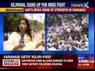 Arvind Kejriwal files nomination from Varanasi