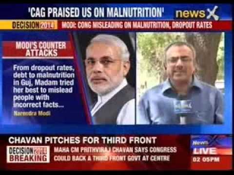 Modi defends Gujarat model, sharpens attack on Sonia Gandhi